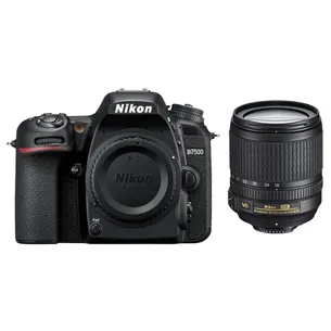 DSLR camera Nikon D7500 + Nikkor 18-105 mm lens black D7500KIT18-105VR
