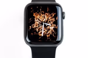 Smartwatch with illuminated watch face