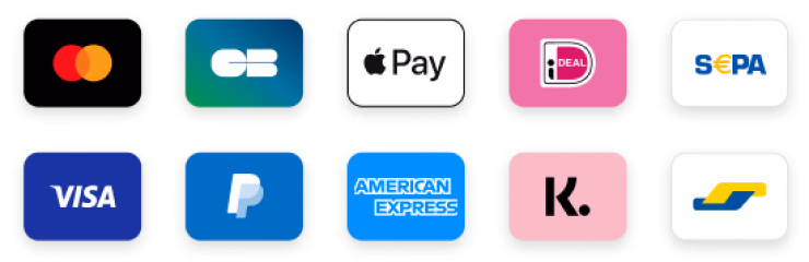 Accepted payment methods